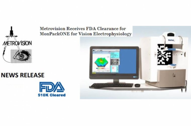 Metrovision Receives FDA Clearance for MonPackONE for Vision Electrophysiology